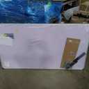 VIZ-PRO Dry Erase Board/Whiteboard, 72 x 40 Inches, Wall Mounted Board for School Office and Home