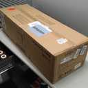 EAPUDUN 1-Pack Farmhouse Pendant Light, 1-Light Industrial Hanging Light Fixture with 9.3" Round Seeded Glass Shade, Dark Bronze Finish, Vintage Ceiling Lighting for Kitchen Island & Dining Room