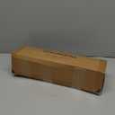 KAMANINA Curtain Rods for Windows 72 to 144 Inches (6-12ft) Long Heavy Duty Curtain Rod, 7/8 Inch Adjustable Decorative Drapery Rods with Netted Texture Finials, Bronze