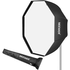 Neewer 37.5inches/95centimeters Octagon Softbox with Carrying Bag Compatible with Speedlite, Studio Flash, Portable Umbrella Soft Box for Photo Studio Portrait Product Photography