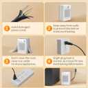 Lerat Electric Space Heater, Small Heater for Indoor Use, 1200W PTC Fast Heating Portable Heater, Overheat & Tip-Over Protection, Heating & Fan Modes for Bedroom, Office, Camping, Milky white
