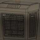 FANCOLE Evaporative Air Cooler, 2100CFM Windowless Air Conditioner Cooling up to 700 Sq.ft, Swamp Cooler Air Conditioner w/2 Modes & 3 Speeds, 7H Timer & Remote, Portable for Room Garage Patio