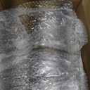50pcs Clear and Gold Beaded Charger Plates for Wedding,12.5in