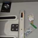 Sitting Under Desk Elliptical Machine, Leg Exerciser While Sitting for Seniors, Seated Pedal Exerciser, Quiet & Portable Pedal Exerciser with 8 Resistance Levels, Work from Home Fitness