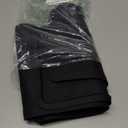 Refrigerator Mat, Washing Machine Spill Liner, Drip Tray and Leak Catcher Mat, Fridge Mat Prevent Water Leakage and Floor Damage from Elecrical Equipment Heavy Duty 37.5'' x 8.5'' Black