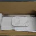 Livabber Standing Hand Towel Holder, 304 Stainless Steel Hand Towel Rack Stand with Heavy Marble Base, Bath Accessories, Towel Ring for Bathroom Kitchen Countertop, 14 Inch (Brushed Nickel)