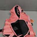 Kuoser Dog Life Jacket High Flotation, Reflective Dogs Life Vest for Swimming Boating, Adjustable Small Medium Large Dog lifejacket, Lightweight Dogs Life Preserver Rescue Handle Spring Summer Pool (X-Large (Chest Girth:25.9-33.4''), Pink)