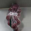 Menkxi 20 Pcs Burgundy Velvet Christmas Balls Ornaments 2.76 Inch Flocked Christmas Tree Decorations Plastic Red Xmas Hanging Ornaments for Holiday Party Decorations