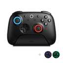 8Bitdo Ultimate 2 Bluetooth Controller with TMR Joysticks, Switchable Hall Effect/Tactile Triggers, Vibration, Motion Control, RGB Fire Ring and Back Buttons for Switch/Switch 2 & Windows PC - Black
