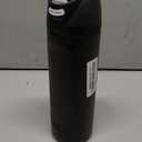 Owala FreeSip Insulated Stainless Steel Water Bottle with Straw, BPA-Free Sports Water Bottle, Great for Travel, 24 Oz, Very, Very Dark | Insulated, with Straw, for Sports, Travel, and School, BPA-Free