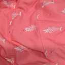 maamgic Mens Slim Fit Swim Shorts Swim Trunks 7 inch Quick Dry Mens Bathing Suits with Mesh Lining (Medium, Fishbone Pink)