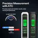 VIVOSUN Digital pH and TDS Meter Kits, 0.01pH High Accuracy Pen Type pH Meter 2% Readout Accuracy 3-in-1 TDS EC Temperature Meter for Hydroponics, Pool and Aquarium, Black White, UL Certified