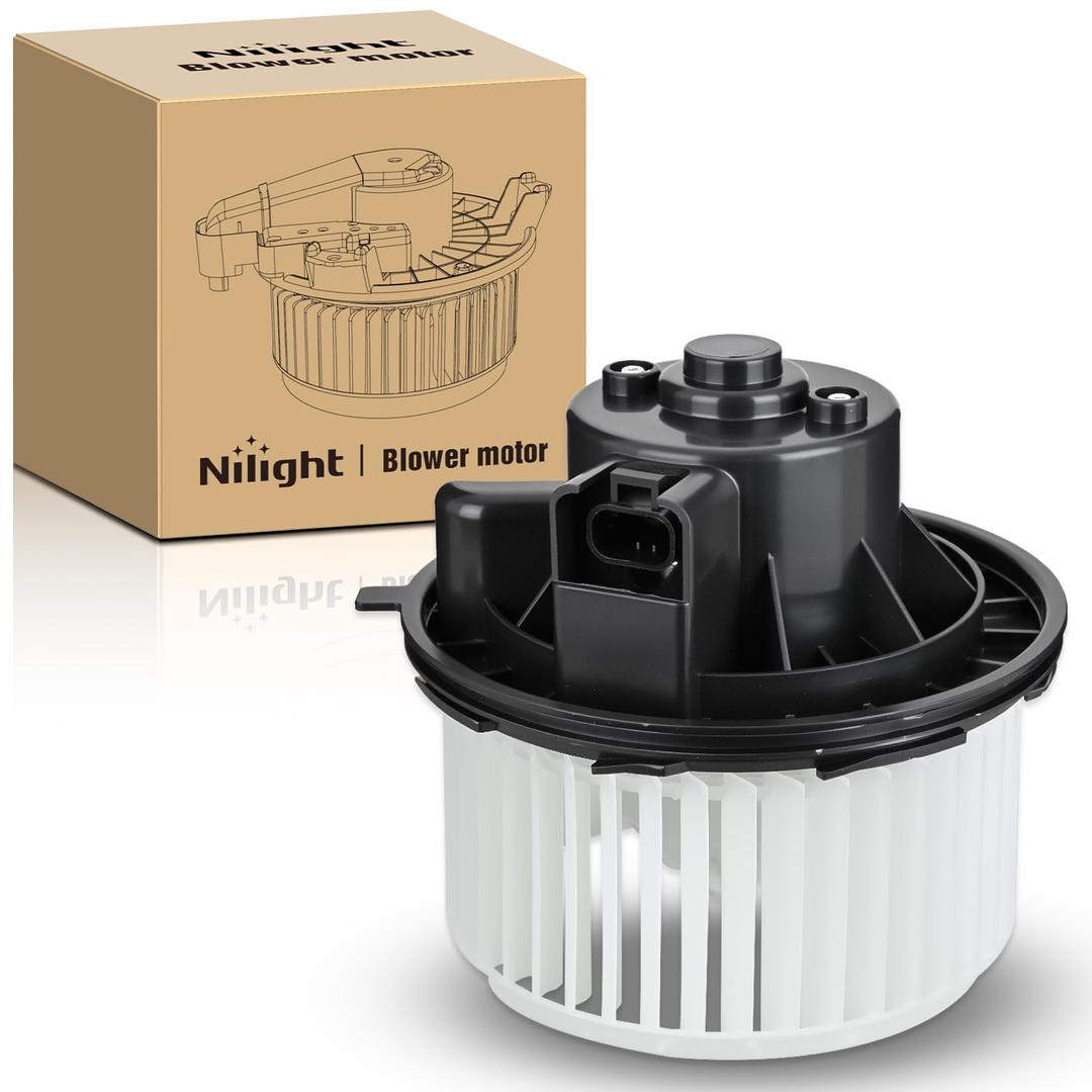 Nilight Front Blower Motor for Chevy Tahoe 2007 2008 2009 2010 2011 2012 2013 2014, Silverado, Avalanche, Suburban, GMC Yukon, Sierra, Cadillac Escalade - Replaces 22741027, 700164