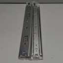 1 Pair Heavy Duty Locking Drawer Slides with Lock 12 14 16 18 20 22 24 26 28 30 32 34 36 38 40 Inch 150 lb Load Capacity Side Mount Full Extension Ball Bearing Rail Runnerwith Lock,14 inch