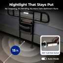 C5 Pro Bed Rails for Elderly Adults Safety - Foldable Bed Assist Rail with Adjustable Height, Bed Cane with Non-Slip Wider Handrail