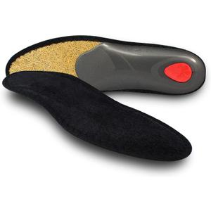 Pedag Viva Sneaker Warm Weather Orthotic with Semi Rigid Arch, Met and Heel Pad, Black, W6/EU 36