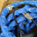 YUEWO Heated Water Hose for RV, Heated Drinking Water Hose with Thermostat 1/2" Inner Diameter -45F Temperature Resistance for Camper Garden Truck (50FT)