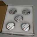 AMI PARTS DG94-03500A/Z Fit for Samsung Gas Stove Knob Replacement (5PCK) and DG94-03500U Gas Stove Knobs-Models NX60T8111SS NX60T8311SS NX60T8711SS for Samsung Oven Stove knobs (Silver)