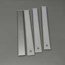 Upgraded Motion Sensor Under Cabinet Lights, 30CM/11.81'' Rechargeable LED Closet Lights, Magnetic Dimmable Counter Light with 3 Colors