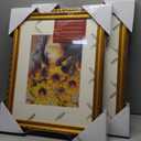 16x20 Gold Picture Frames Set of 2, Ornate Vintage 16 x 20 Photo Frames for Wall Decor or Tabletop Display, Gold Frames with Plexiglass, Display 11x14 Pictures with Mat or 16x20 without Mat for Antique Dco