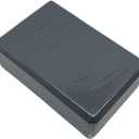 Yoga Blocks High Density EVA Foam Bricks for Beginners & Advanced Practice, Non-Slip Lightweight Stretching Aid Prop for Pilates, Fitness, Balance & Core Workouts (Gray)