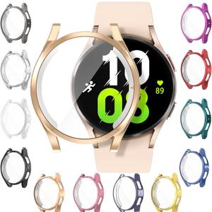 [12 Pack] YUVIKE Watch Screen Protector Compatible with Samsung Galaxy Watch 5 40mm and Galaxy Watch 4 40mm, Soft TPU Watch Case Full Protective Cover for Galaxy5&4 FE Smart Watch 40mm