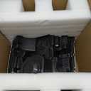 Chrome HID/Xenon LED DRL Projector Headlight Assembly Compatible with 2016-2018 Chevy Silverado 1500/2019 Silverado 1500 LD Right Passenger Side 84388631 GM2503451