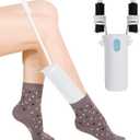 Sock Aid Tool Sock Helper Puller Aid for Putting Socks Easy On and Off Assistant Device Flexible Stocking Puller Socks Pulling Assist Device for Elderly Disabled Pregnant Arthritis Diabetic Sufferer