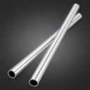 10 Pcs 24" Length Aluminum Tubes,1/4" OD 0.04" Wall Thickness Aluminum Tubing,Aluminum Round Pipe for Home Decorations,Machinery,Architectural Applications