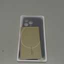 Magnetic for iPhone 15 Pro Max Case, [Full Camera Protection][Compatible with MagSafe] Cute Wave Frame Silicone Shockproof Protective Phone Case for iPhone 15 Pro Max 6.7",Black