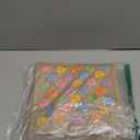 CJiangpo 6 Pack Valentine's Day Burlap Gift Bags, Large Conversation Heart Tote with Handle, Reusable Colorful Candy Linen Jute Bag Goodie Snack Basket and Wood Heart Shape Cutout for Party Favors