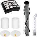 Replacement Filter Parts Compatible with Shark Navigator Lift Away NV500 NV501 UV560 NV502 NV505 NV550 NV520 Parts Xff500 Xhf500 Vacuum Cleaner Brush Roll Filter