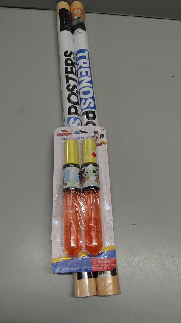 Set Of 3: 2 Posters 22"×34" + Scribunblers