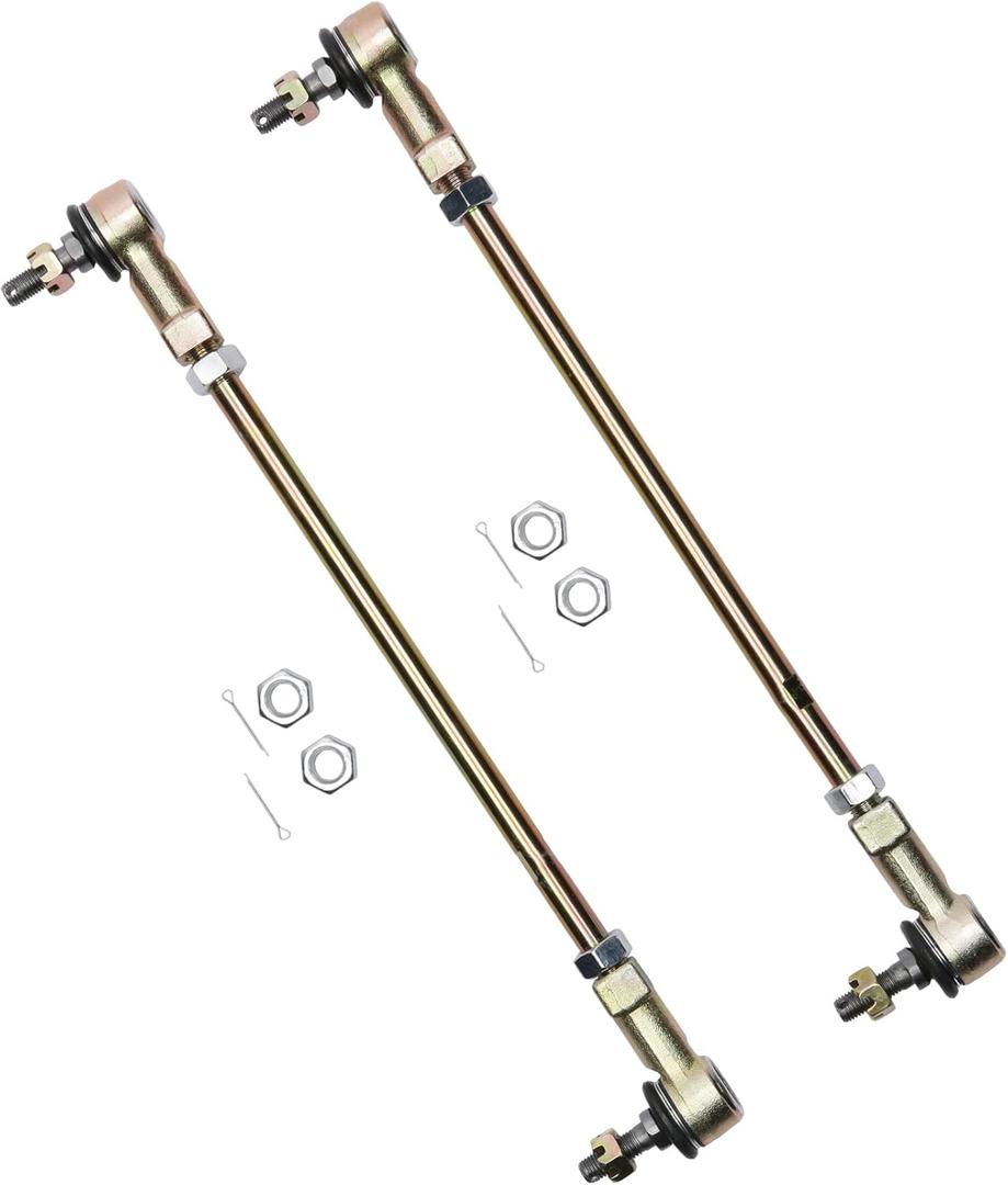 Tie Rod End Kit, Compatible With 2005-2016 Kawasaki Brute Force 750,06-13 Kawasaki Brute Force 650,06-14 Honda TRX450ER,04-09 Honda TRX450R Ball Joint ATV UTV Accessories