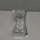 mDesign Stackable Plastic Covered Egg Tray Holder, Storage Container and Organizer for Refrigerator - Dozen-Section Carrier Bin with Lid and Handle - Holds 12 Eggs - Clear