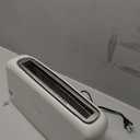 bella 2 Slice Slim Toaster, Fits-anywhere Kitchenware, 6 Setting Shade Control with Reheat & Cancel Buttons, Fits sourdough, 10 Long Slot, Anti Jam & Auto Shutoff, 900 Watt, Oatmilk