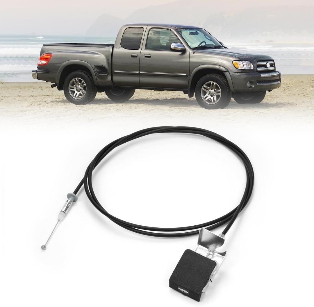 Hood Latch Cable With Handle 912-088 Compatible with Toyota Sequoia 2001-2006, Toyota Tundra 2000-2006 Hoo d Release Cable OEM Repalce# 536300C010