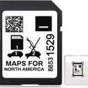 Latest Version Navigation SD Card Compatible with GM Vehicles, 86531529 Map Update fit for GMC, Chevrolet, Cadillac and Buick