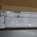No Drill Cordless Mini Blinds, 29" W × 48" H White | Upgraded to L-Shaped Slats for Enhanced Privacy, With Adjustable Light Control.