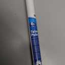 989300 Telescopic Cleaning Pole, 6 Feet Maximum Length, Steel, Threaded, Blue/white