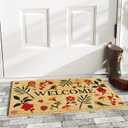 Calloway Mills 122031729 Bliss Welcome Doormat, 17" x 29", Multicolor