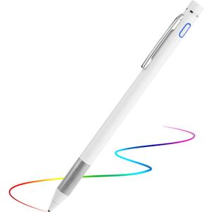 Minilabo Touch Screens Active Stylus Digital Pen for iPad Pro 10.5 Inch, Fine Tip Stylist Pen for Drawing and Writing, White