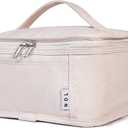 NOL Natural Organic Lifestyle Small Lunch Bag Mini Lunch Box Insulated Lunch Bag for Men/Women Leakproof Cooler Tote Bag Lightweight Nylon Waterproof Lunch Box For Work, Cream (Small (3 Liters))