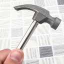 Gatuida Small Claw Hammer Set of 5 Mini Nail Hammers with Non-Slip Rubber Handles for Home Carpet and Wall Use