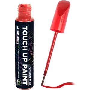 2 x RACOONA Paint Pen,Car Accessories Touch Up Paint Pen,Car Paint Scratch Repair,Car Scratch Remover Pen,Touch Up Paint Pen for Cars,Car Touch Up Paint Pen,Deep Scratches for All Types of Cars (Pearl Red)