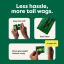 Earth Rated Poop Bags for Dogs, Guaranteed Leak Proof and Extra Thick Waste Bag Refill Rolls, Unscented, 270 Count