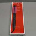 REVLON Silicone Bristle Heated Hair Styling Brush | Fast, Long Lasting Volume for Easy Styling | 1" Barrel for Full Body and Smooth Styles (Black/Pink)