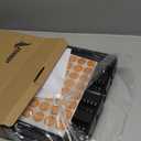 ZCDCP Black Metal 5 Tier Coffee Pod Holder, Nespresso Coffee Pod Holder Coffee Pod Wall Mountable Storage Drawer, for Vtline Capsule Coffee Machine (50 Pods Capacity)