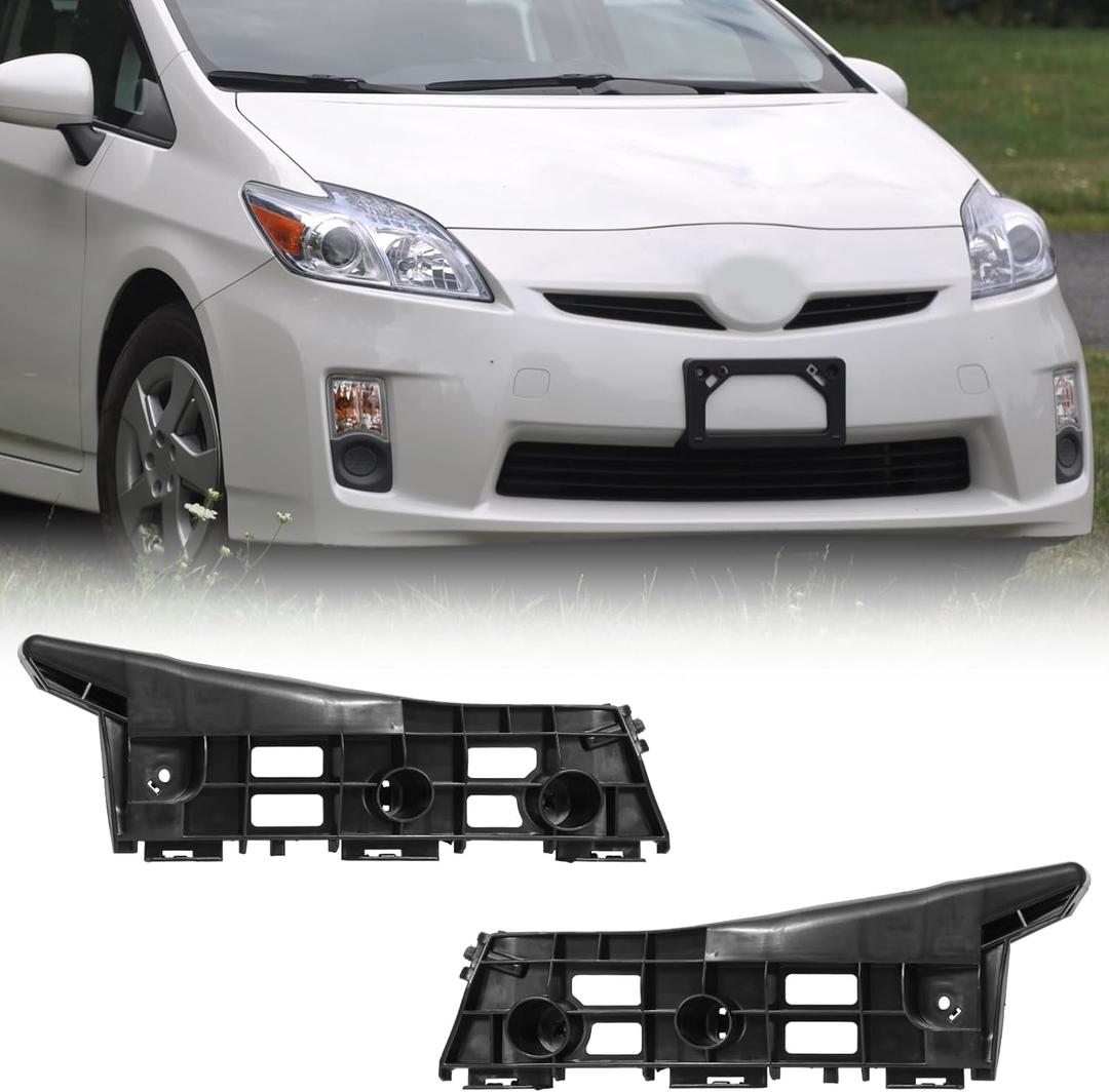 BXZ Front Bumper Cover Bracket Retainer Side Fender Support Pair For Toyota Prius 2010-2015 BXZ Front Bumper Cover Bracket Retainer Side Fender Support Pair For Toyota Prius 2010-2015