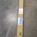 DEZ FURNISHINGS Cordless 1" Light Filtering Pleated Shade, Fabric, 20" W x 48" H, White